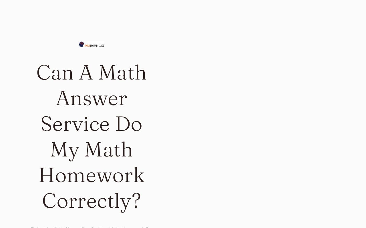 math answers solver
